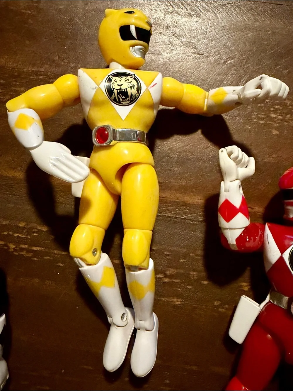 Vintage Collection of (8) 1990s Bandai Original Mighty Morphin Power Rangers